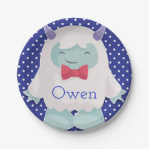 Yeti to Celebrate Boys Abominable Snowman Birthday