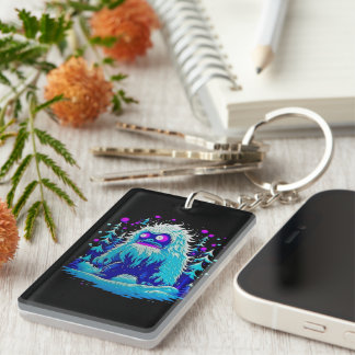 Yeti Winter Wonderland Keychain