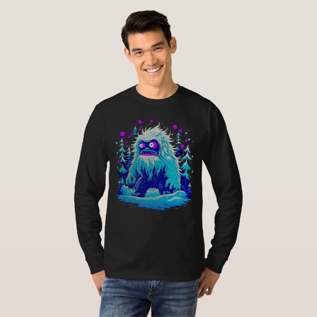 Yeti Winter Wonderland  T-Shirt (Front Full)