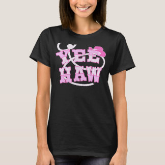 Yew Haw Rodeo Western Retro Vintage Country Southe T-Shirt