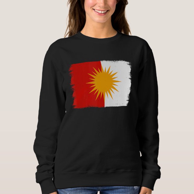 Yezidi Flag Ezidi Sweatshirt (Front)
