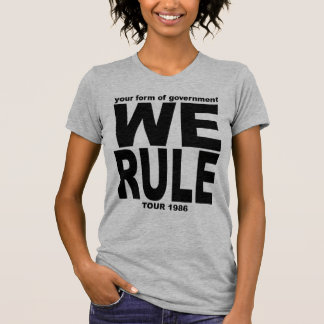YFOG - WE RULE 1986 Tour Shirt
