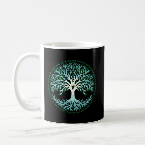 Yggdrasil Celtic Tree Life Norse Mythology Nature Coffee Mug