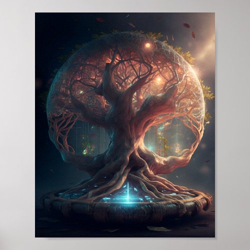 Yggdrasil _ The Tree of Life Poster