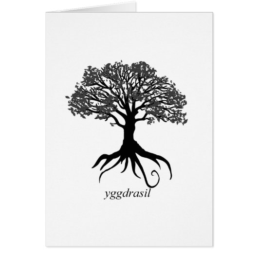Yggdrasil Tree Of Life Cards (Front)