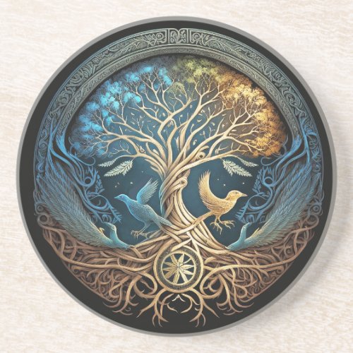 Yggdrasil Tree of Life Coaster