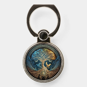 Yggdrasil Tree of Life Phone Grips