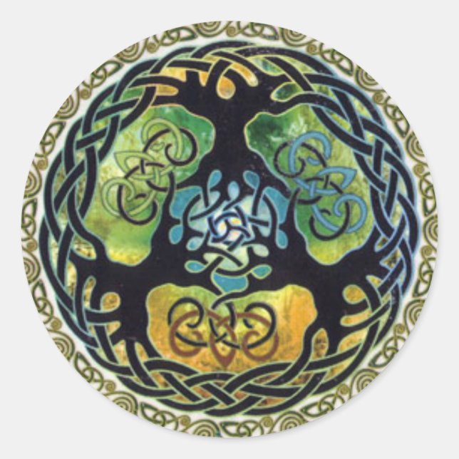 Yggdrasil /Tree of Life stickers (Front)