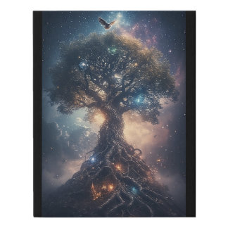 Yggdrassil Faux Canvas Print