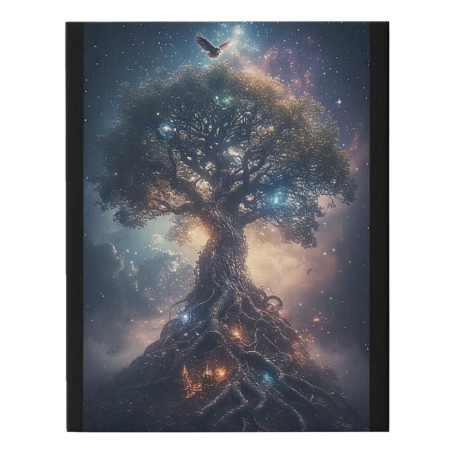 Yggdrassil Faux Canvas Print (Front)
