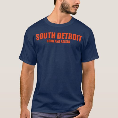 YGT South Detroit Born and Raised T_Shirt