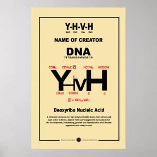 YHVH-DNA POSTER