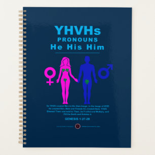 YHVH's Pronouns Planner