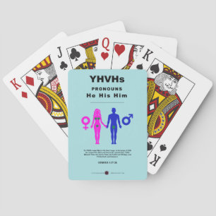 YHVH's Pronouns Poker Cards