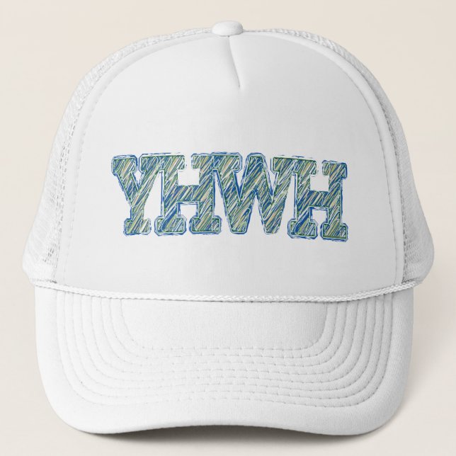 YHWH-1 TRUCKER HAT (Front)