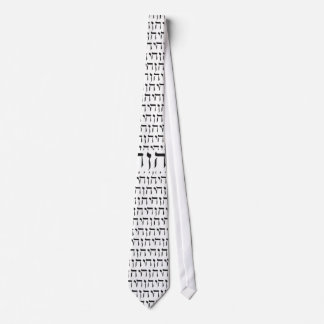 YHWH....God's Name in Hebrew Neck Tie