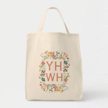Yhwh grocery tote