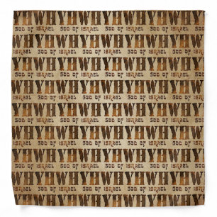 YHWH Jehovah Bandana