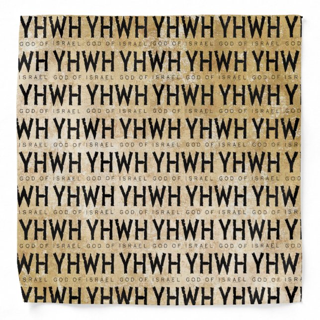 YHWH Jehovah Bandana (Front)
