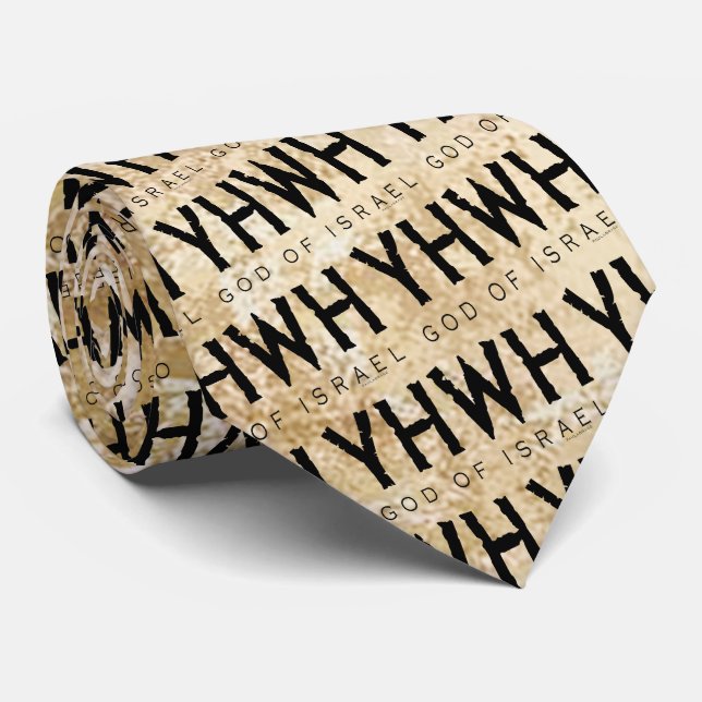 YHWH Jehovah Neck Tie (Rolled)