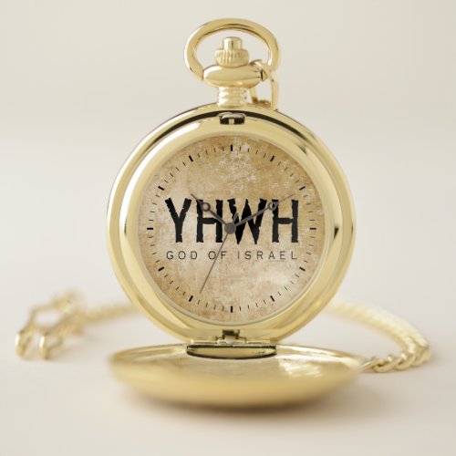 YHWH Jehovah Pocket Watch