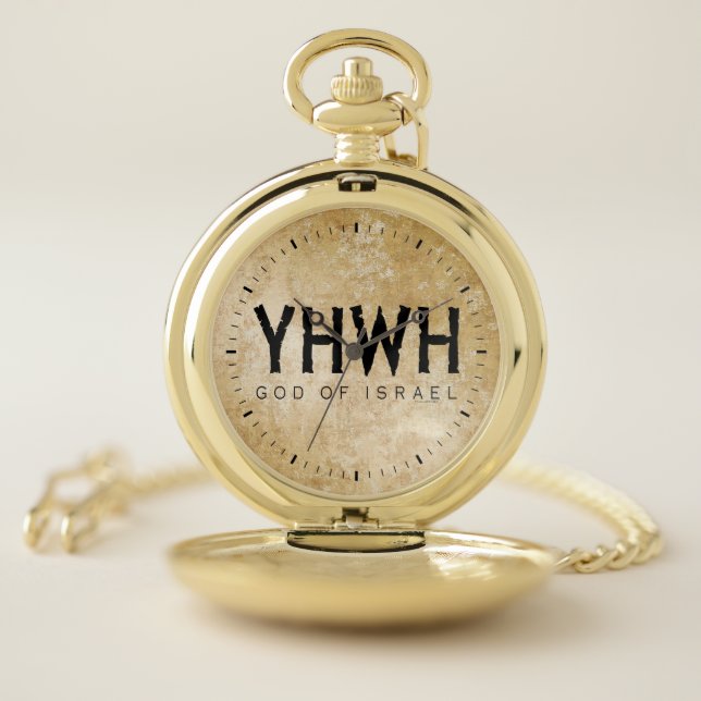 YHWH (Jehovah) Pocket Watch (Inside)