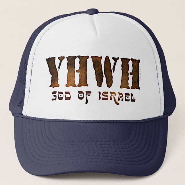 YHWH Jehovah Trucker Hat (Front)