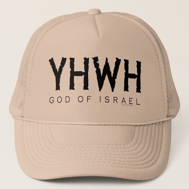 YHWH Jehovah Trucker Hat (Front)