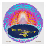Yhwh&#39;s Creation ~ Painting By Hidden Mountain Poster at Zazzle