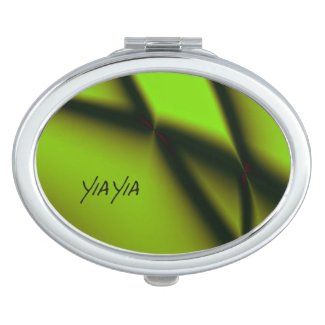 Yia Yia Design Green Travel Mirrors