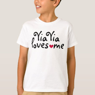 Yia Yia loves me shirt