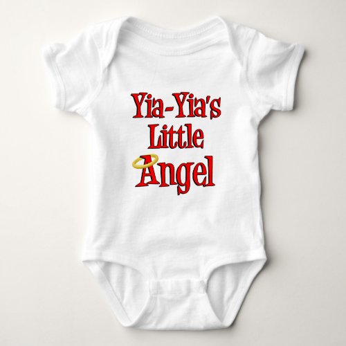 Yia_Yias Little Angel Baby Bodysuit