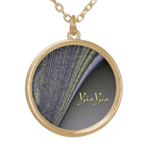 YiaYia Abstract Design Necklace