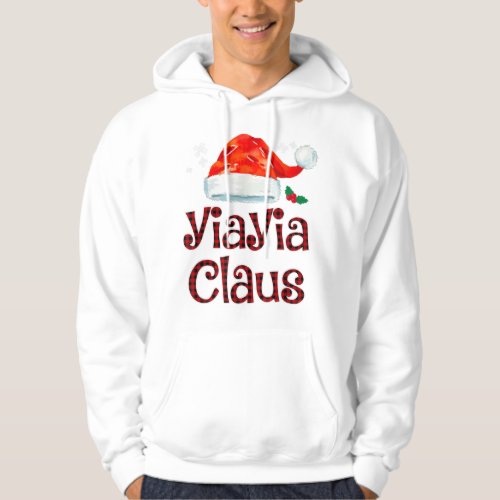 Yiayia Claus Tee Christmas Pajama Fam