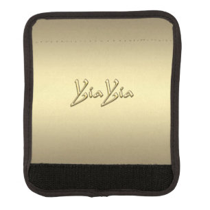 YiaYia Gold Luggage Handle Wrap