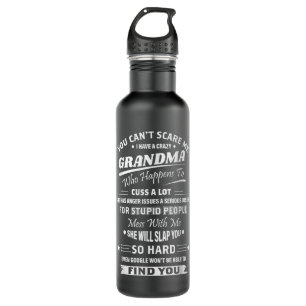 Yiayia Is My Name Yiayia Gifts for Greece Greek Gr Stainless Steel Water Bottle