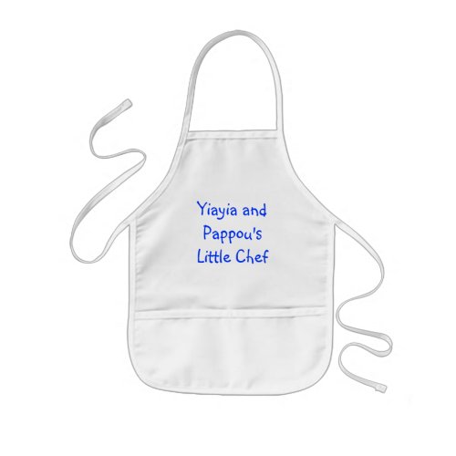 Yiayia  Pappous Little Chef Apron