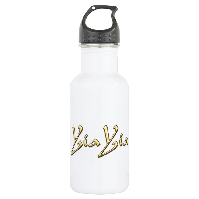 YiaYia Water Bottle (Front)