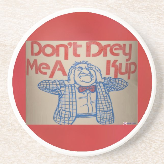 Yiddish coasters (Front)