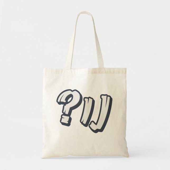 Yiddish "NU?" - The Perfect Jewish Expression  Tote Bag (Front)