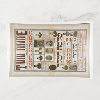 Yiddish Theater Poster - Thalia Theatre Trinket Tray
