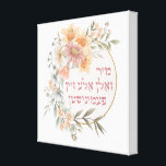 Yiddish We Should All Be Feminists - Jewish Women Canvas Print<br><div class="desc">Mir zoln ale zein feministn - We should all be feminists in Yiddish.</div>