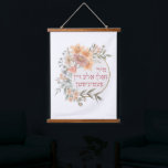 Yiddish We Should All Be Feminists - Jewish Women Hanging Tapestry<br><div class="desc">Mir zoln ale zein feministn - We should all be feminists in Yiddish.</div>