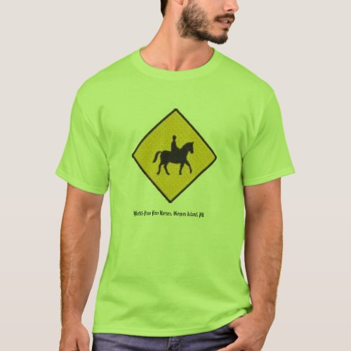 yield for horses Yield_Paso Fino Horses Viequ T_Shirt