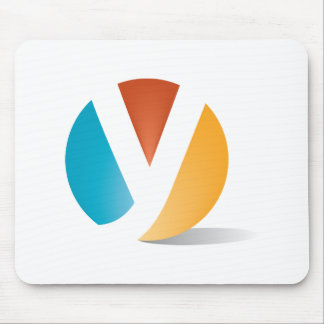 Yield logo mouse pad