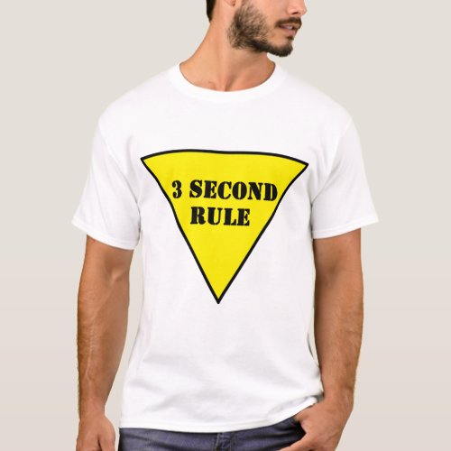 yield sign 3 Second Rule T_Shirt