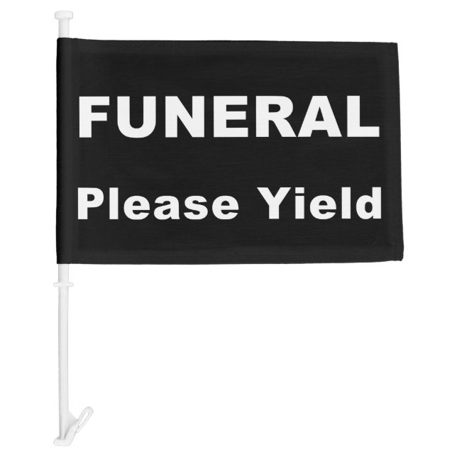 Yield Standard Funeral Flag (Front)