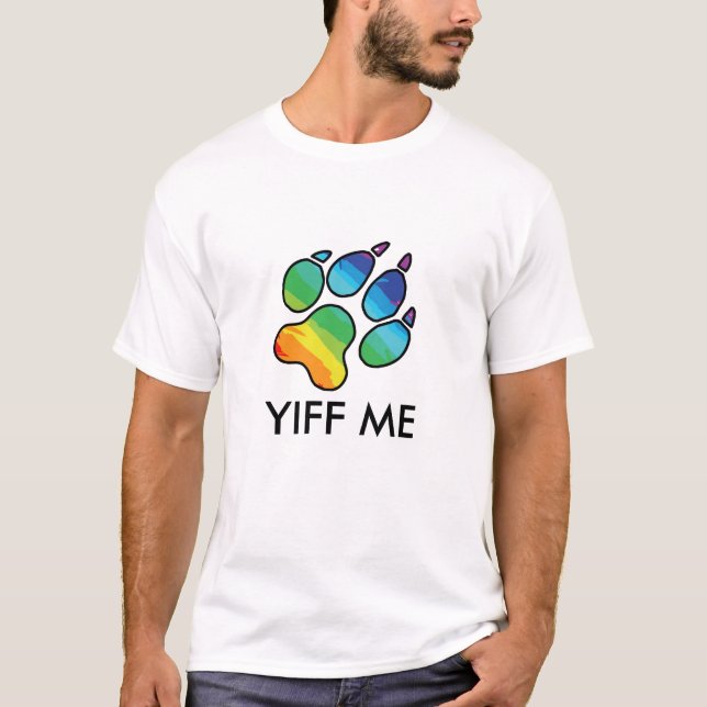 Yiff Me T-Shirt (Front)