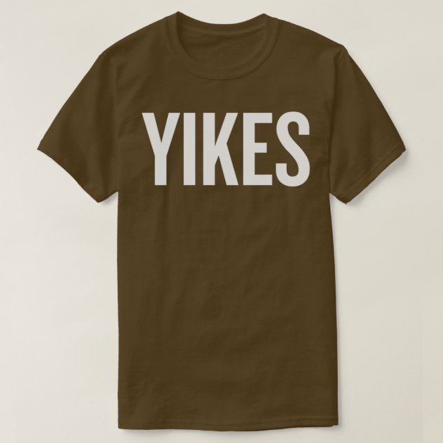 Yikes  Halloween Christmas Funny Cool Holidays Pul T-Shirt (Design Front)