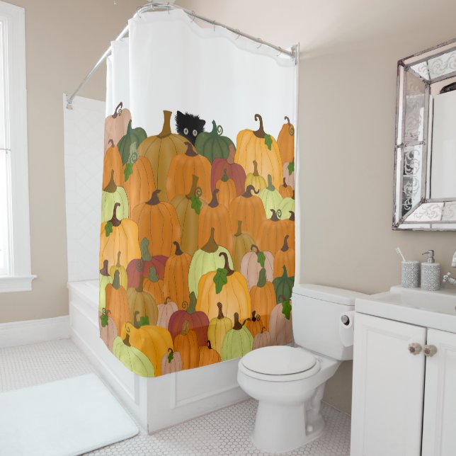 Yikes Shower Curtain (In Situ)